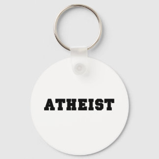 Atheist Collegiate Logo Keychain