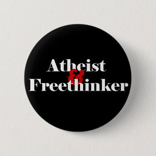Atheist & Freethinker 2 Inch Round Button