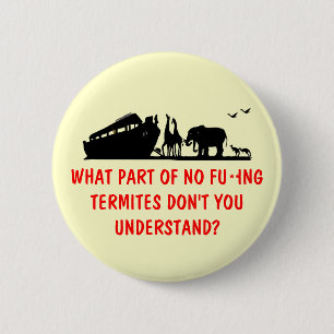 Atheist humour 2 inch round button