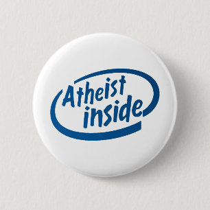 Atheist Inside 2 Inch Round Button