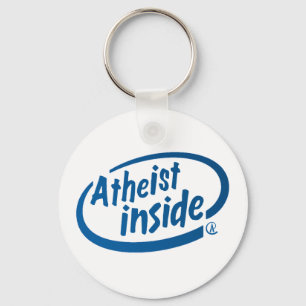 Atheist Inside Keychain
