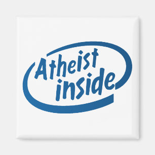 Atheist Inside Magnet