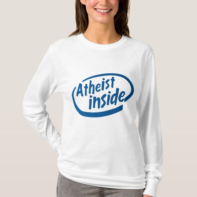 Atheist Inside T-Shirt (Front)