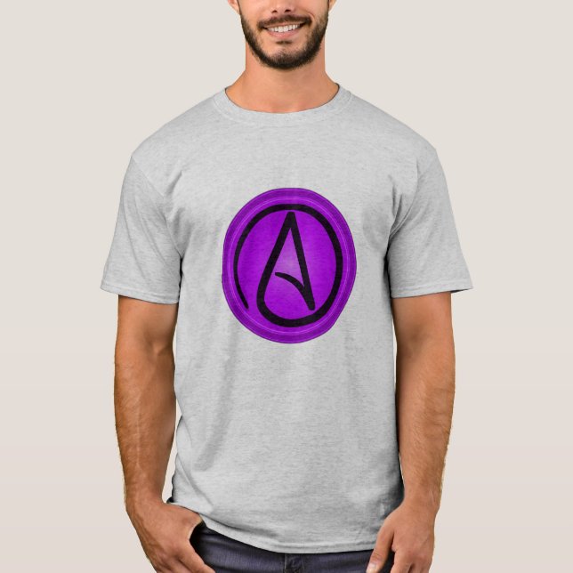 Atheist logo men's t-shirt (Front)