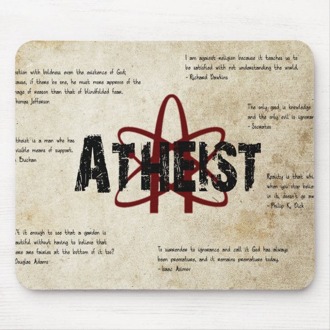 Atheist Mouse Pad (Front)