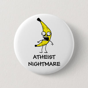 Atheist Nightmare 2 Inch Round Button