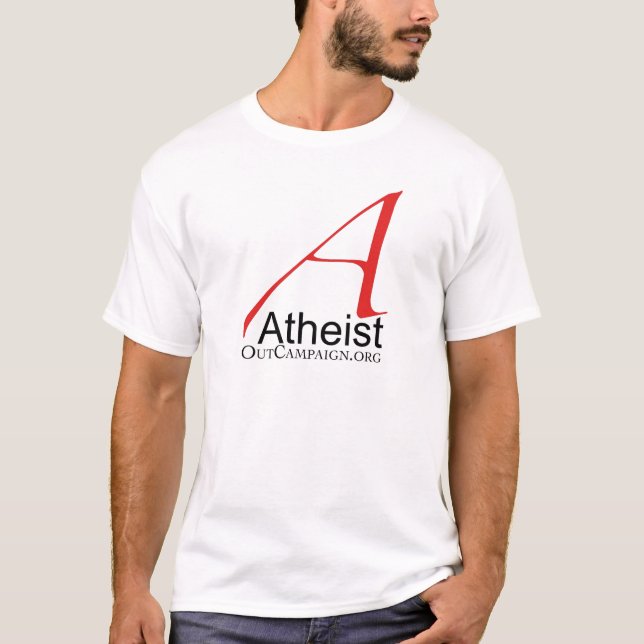 Atheist Out Campaign T-Shirt (Front)