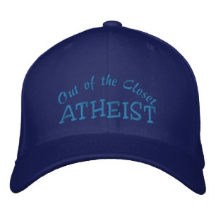 ATHEIST Personalize Name Embroidered Hat