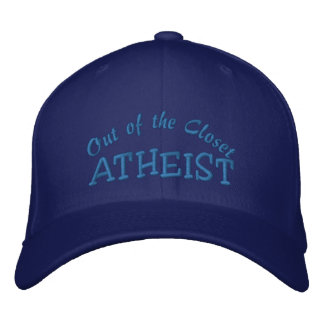 ATHEIST Personalize Name Embroidered Hat