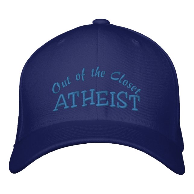 ATHEIST Personalize Name Embroidered Hat (Front)