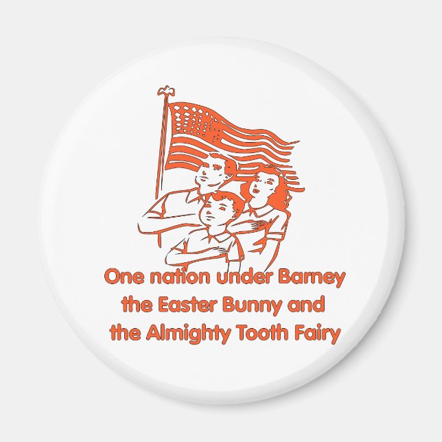 Atheist Pledge Magnet (Front)