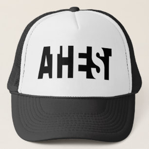ATHEIST: Positive + Negative! Trucker Hat