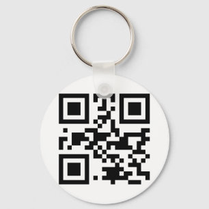 "ATHEIST" QR code Keychain