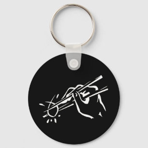 Atheist  Sushi! (ichthys) Keychain