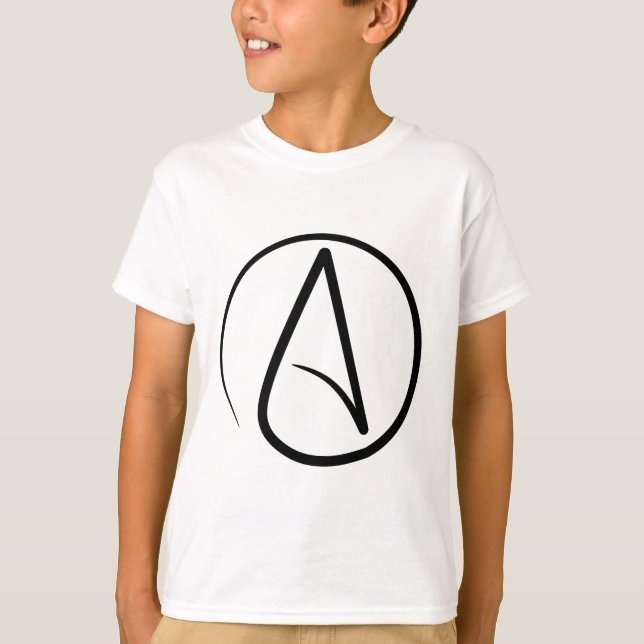Atheist Symbol T-Shirt (Front)