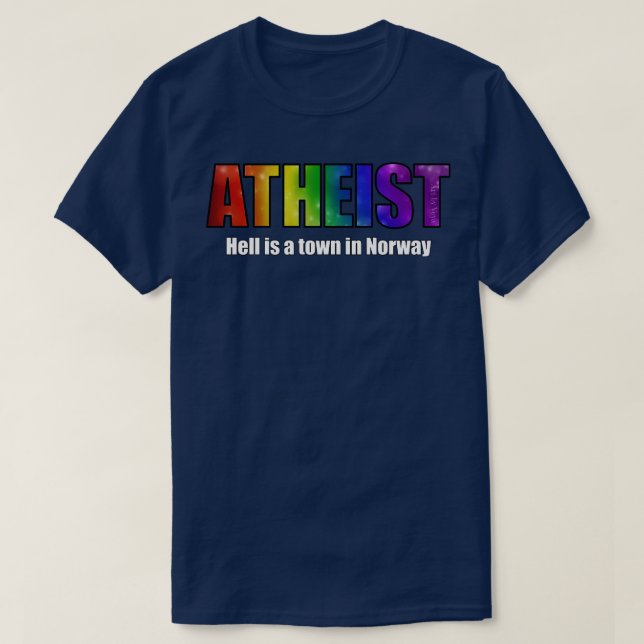 Atheist T-Shirt (Design Front)