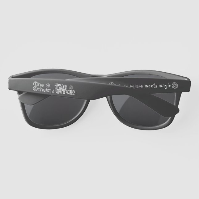 Atheist & Witch ~Reason Meets Magic Shades~ Sunglasses (Back)