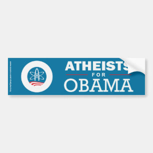 Atheists for Obama Bumper Sticker