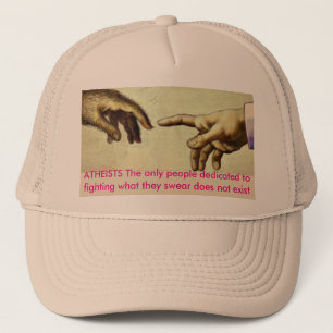 ATHEISTS TRUCKER HAT