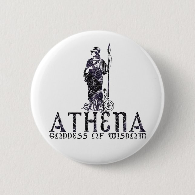 Athena 2 Inch Round Button (Front)