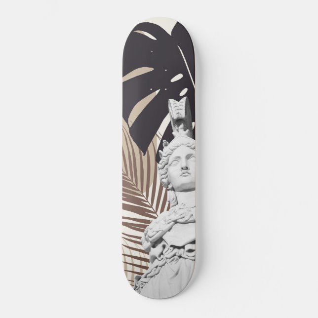 Athena Abstract Finesse #2 #wall #art  Skateboard (Front)