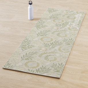 Athena Botanical Activewear Olive Laurel Greek Yoga Mat