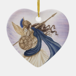 Athena Ceramic Ornament