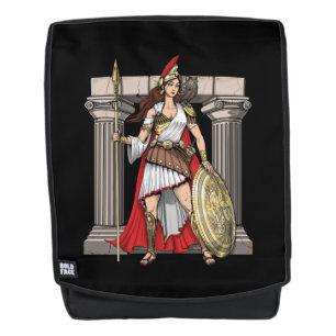 Athena Greek Goddess Backpack
