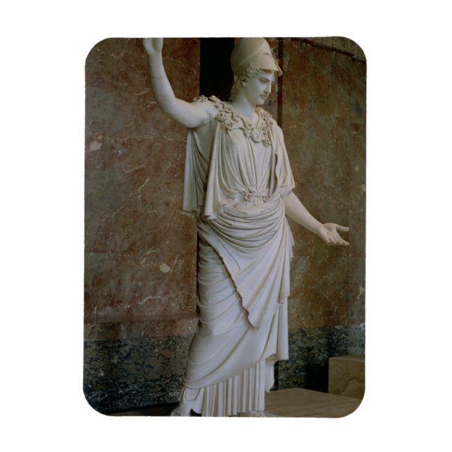 Athena, Greek, probably 5th century BC (marble) Magnet (Vertical)