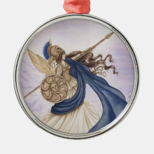 Athena Metal Ornament