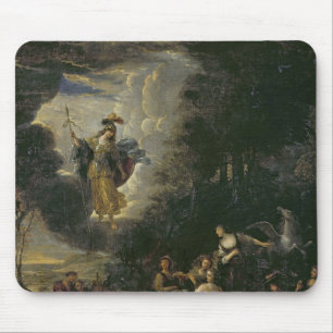 Athena visiting the Muses Mouse Pad