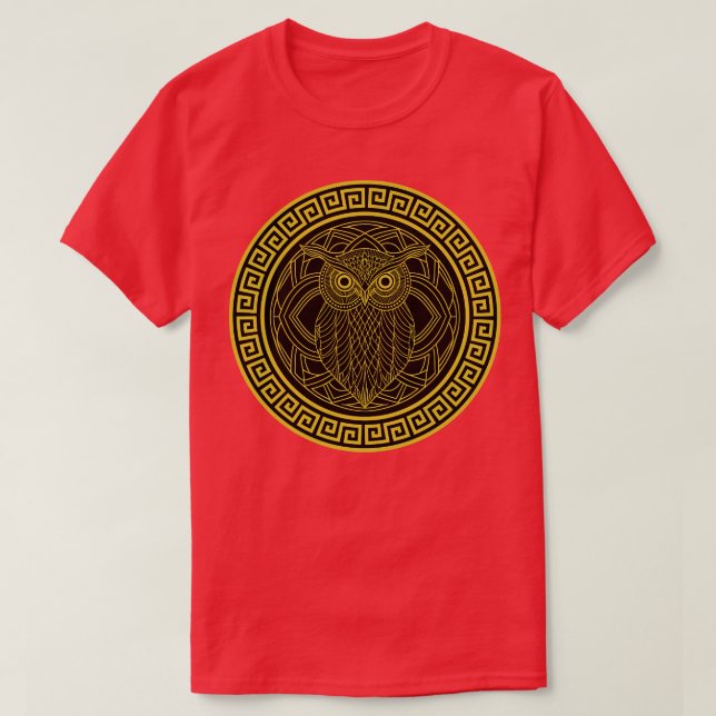 Athenian owl T-Shirt (Design Front)