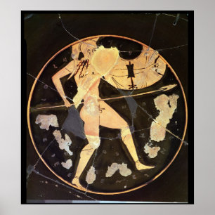 Athenian red-figure kylix poster
