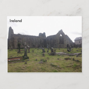 Athenry Dominican Priory. Co Galway, Ireland Postcard