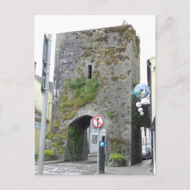 Athenry's medieval North Gate - Ireland Postcard (Front)