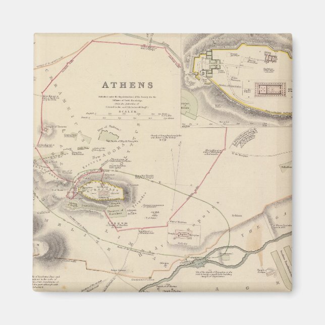 Athens, Acropolis Magnet (Front)