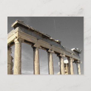 athens - acropolis postcard