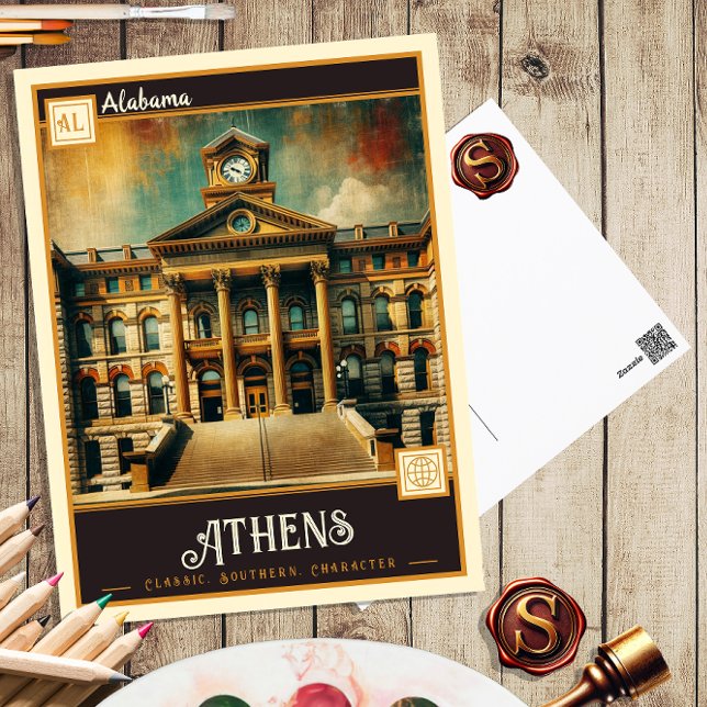Athens, Alabama | Vintage Postcard (Creator Uploaded)
