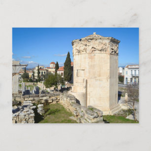 Athens Ancient Architecture Postcard