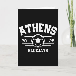 Athens Bluejays Soccer Byll 2025 Hs  Card