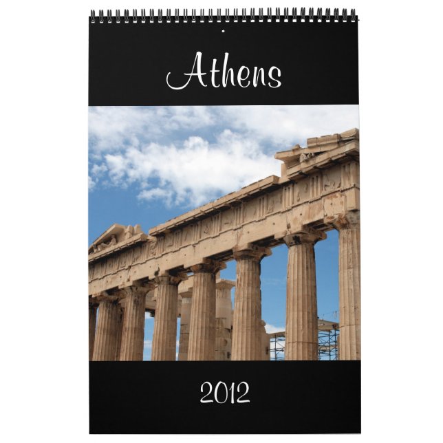 athens calendar 2012 (Cover)