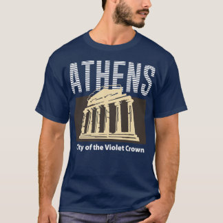athens city of violet crown TShirt