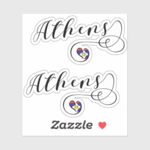 Athens Flag Heart, Greece