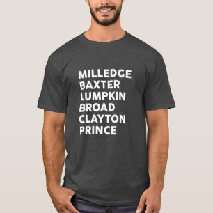 Athens, GA Street Names T-Shirt UGA Student Gift