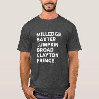 Athens, GA Street Names T-Shirt UGA Student Gift