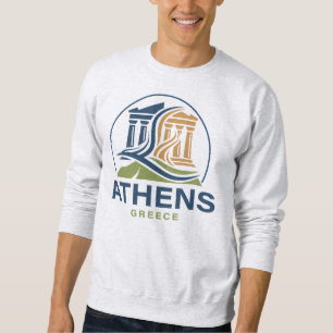 Athens Greece Acropolis Parthenon Sweatshirt