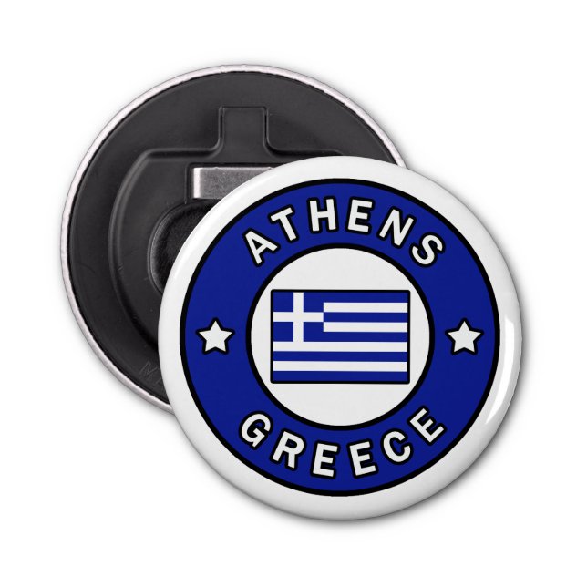 Athens Greece Bottle Opener (Front)