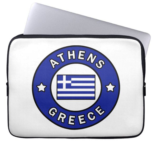Athens Greece Laptop Sleeve (Front)