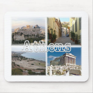 Athens Greece Mouse Pad