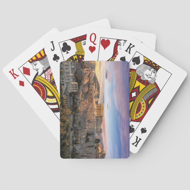 Athens, Greece Playing Cards (Back)